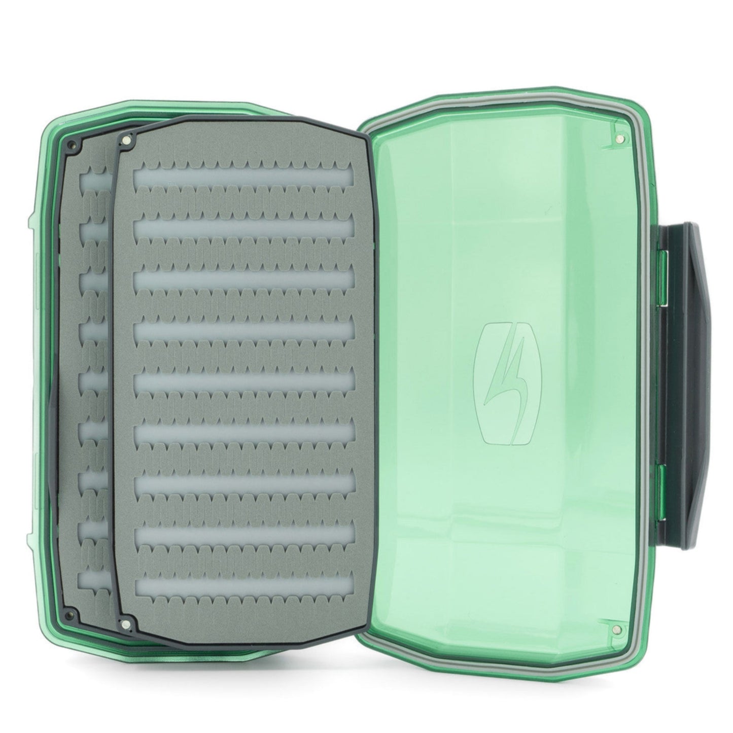 For serious nymph anglers, success isn't just about having the right flies—it's about having enough of the fly. As Umpqua's highest-capacity fly box, the Ultimate Nymph Box is your trusted river companion.

With four versatile inserts, Power grip Foam for unmatched fly retention, and an IPX6.5-rated waterproof shell with a secure latch closure, this box ensures you're never without solutions when it matters most. When you're putting all your eggs in one basket, you deserve the confidence that comes with the