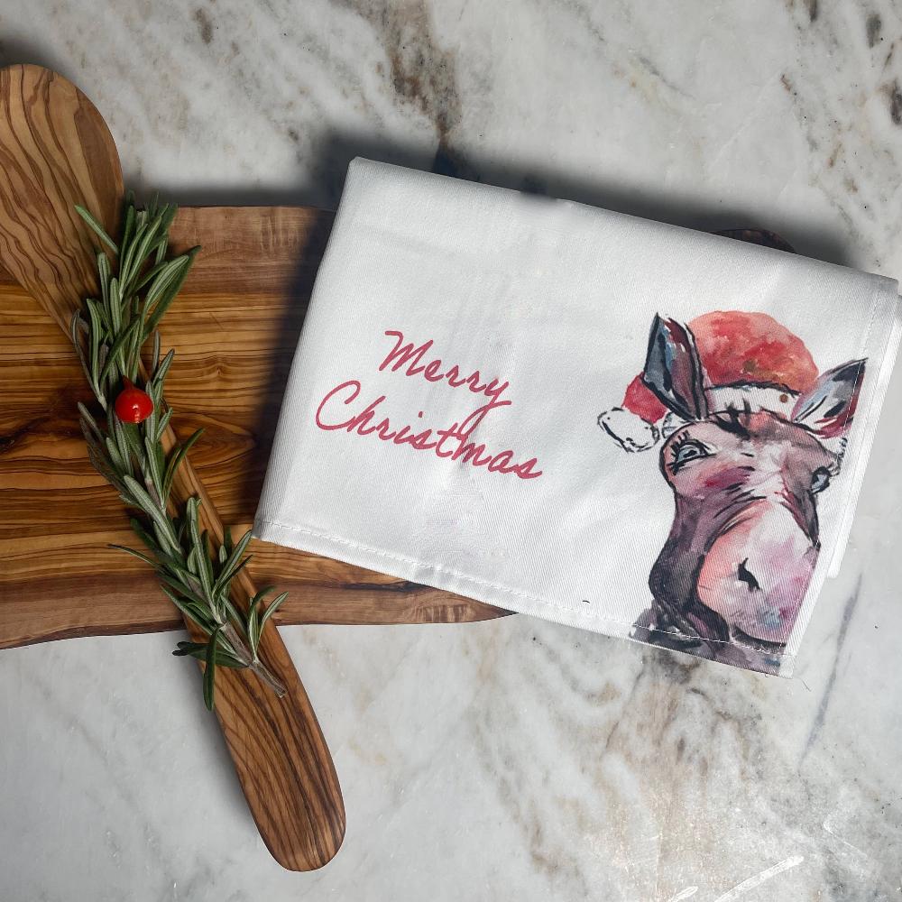 Christmas Tea Towel