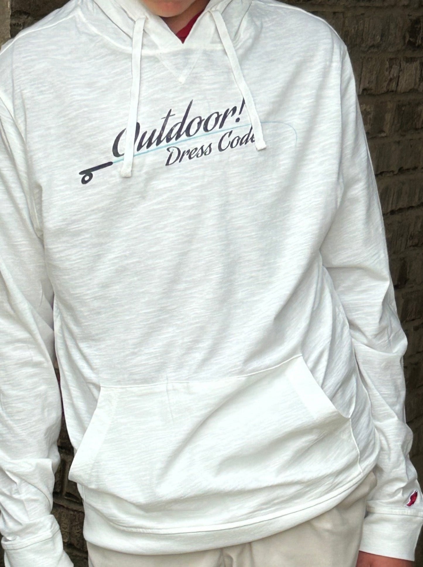 Jersey Slub L/S Hood - Outdoor Dress Code