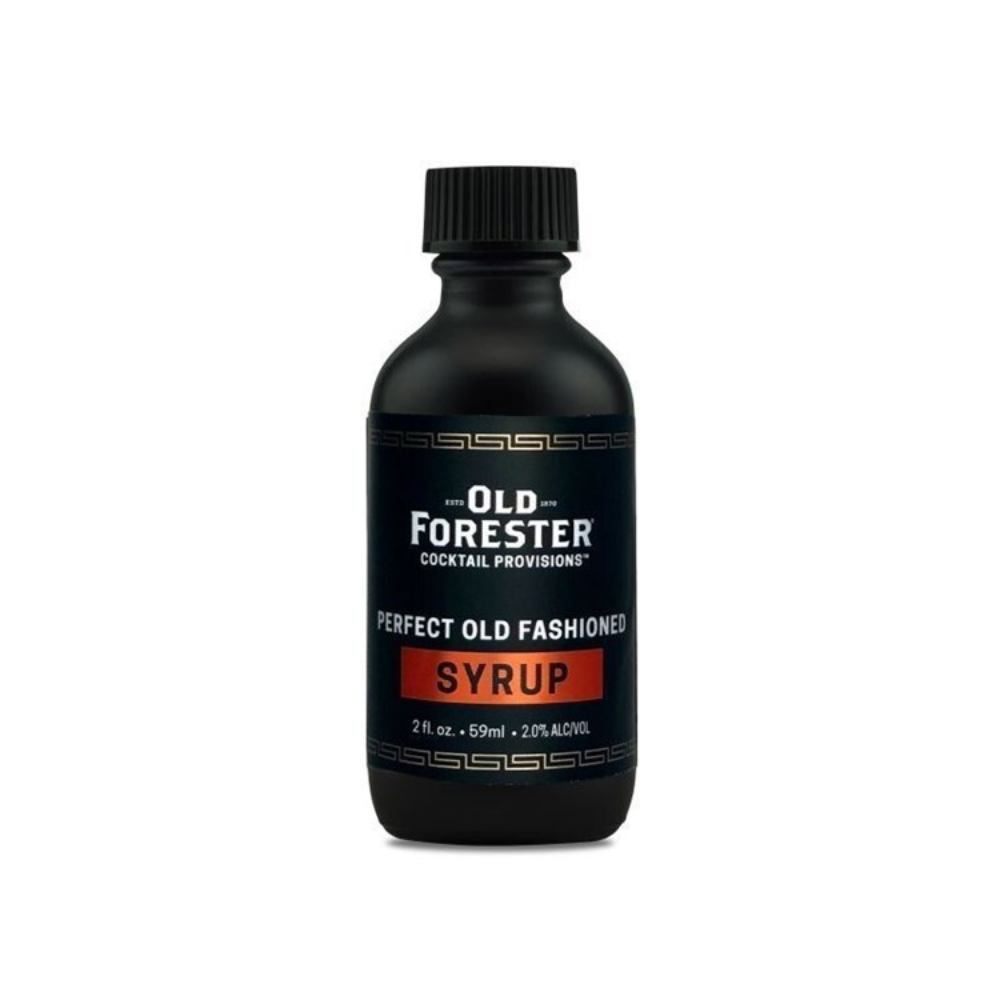 As Americas first bottled bourbon, Old Forester is known for being full of flavor, the Perfect Old Fashioned Syrup is just that. Old Foresters, Perfect Old Fashioned Syrup is a just-add-bourbon syrup meant to create a classic Old Fashioned the way Old Foresters Master Bourbon Specialist, Jackie Zykan would make it. A distinct all-natural blend of sugar combined with bitters from Old Foresters Cocktail Provisions creates the Perfect Old Fashioned Syrup.