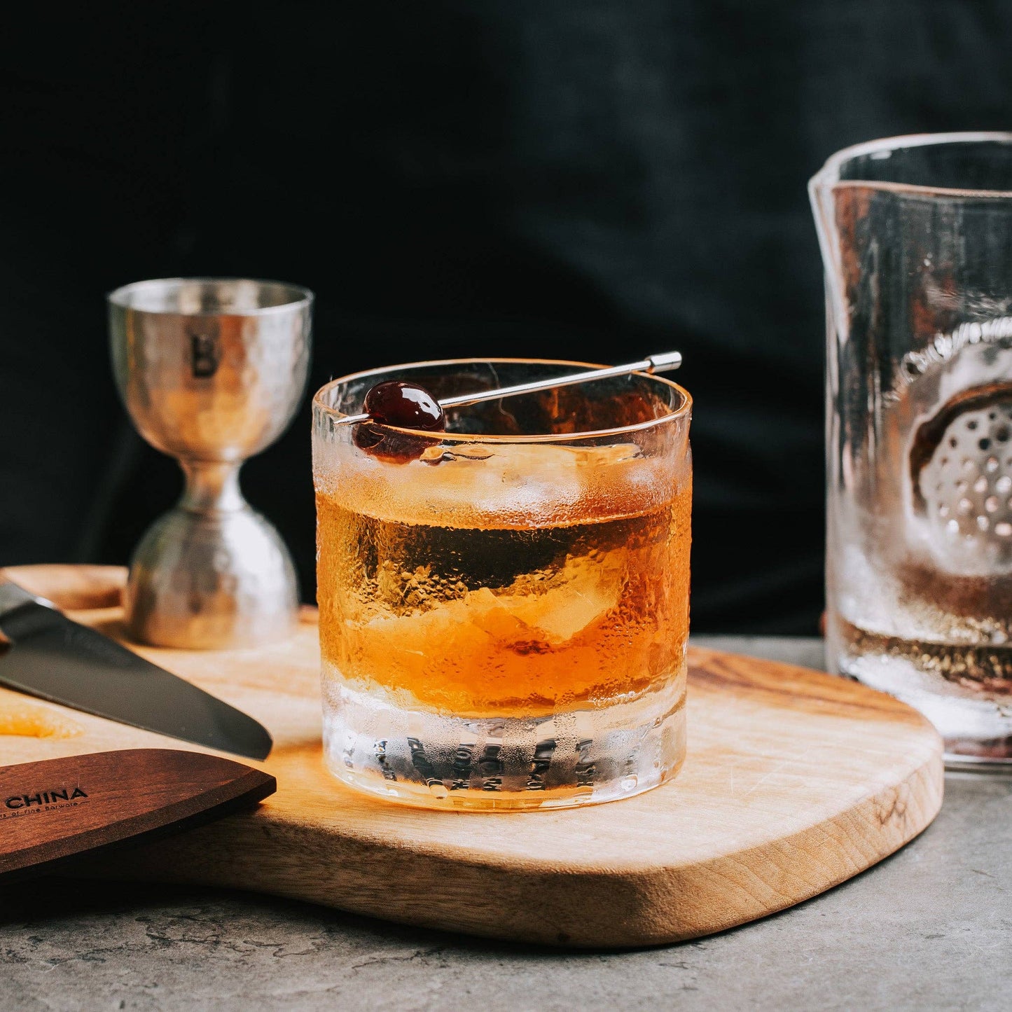 These aren't your ordinary rocks glasses! These locally hand-blown, intricately textured beauties are truly one-of-a-kind. If you are looking for a top shelf glass to hold your top shelf liquid, you've come to the right place.