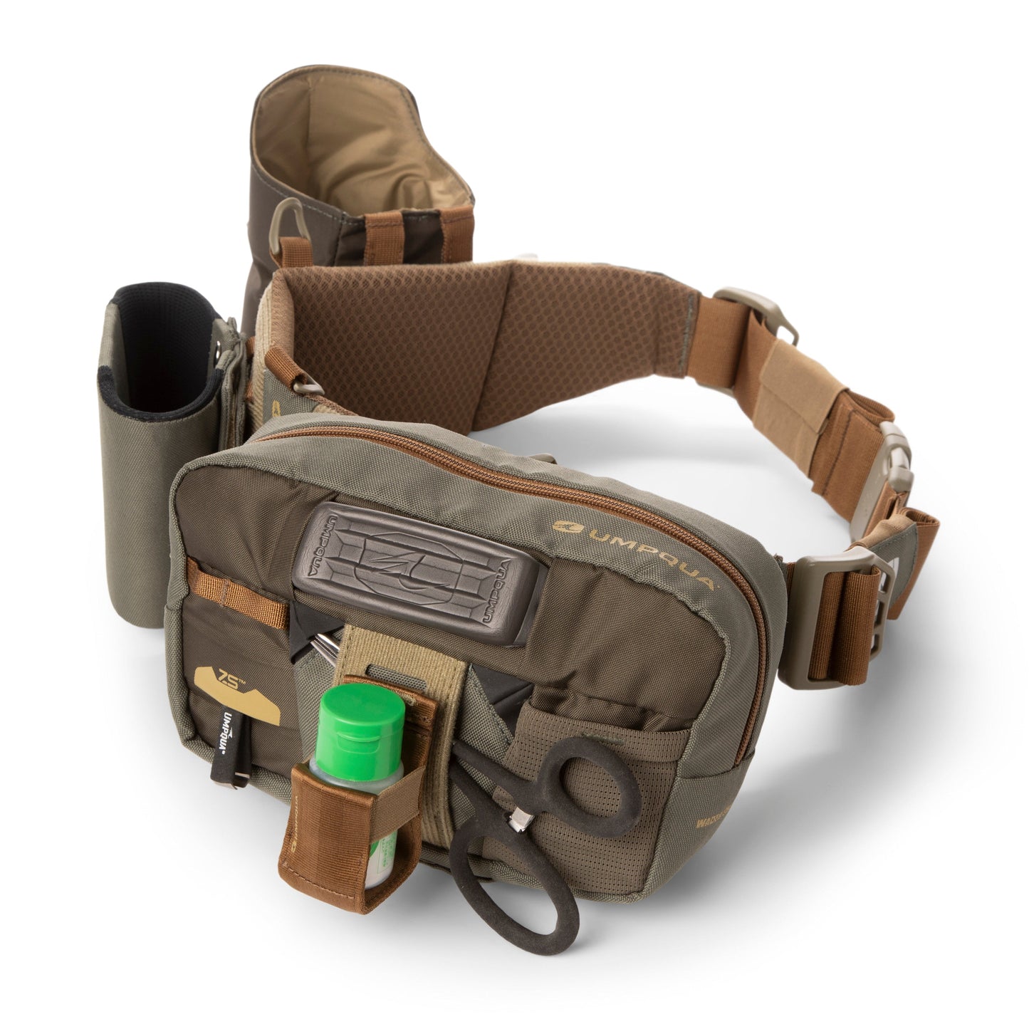 ZS2 Guide Wader Belt - Fly Fishing Wader Belt Fully Loaded - Umpqua Feather Merchants