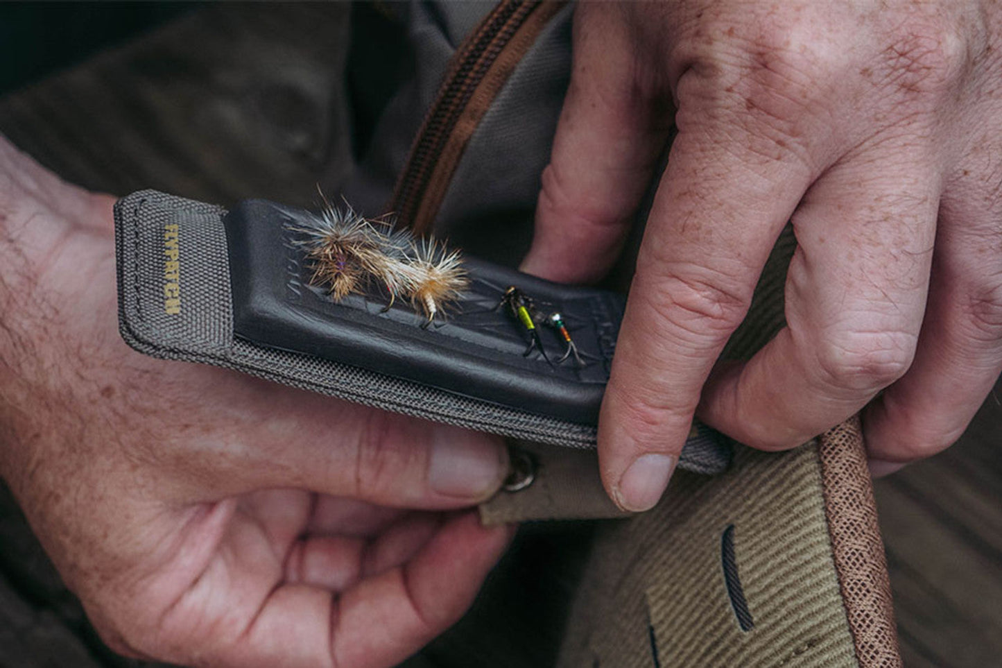 A great addition to any pack, this accessory holds a ZS2 fly patch and readily attaches to any loop, d-ring or molle patch in our line. Web loop with “Natick” snap and Velcro back ensures secure attachment to all of our packs.