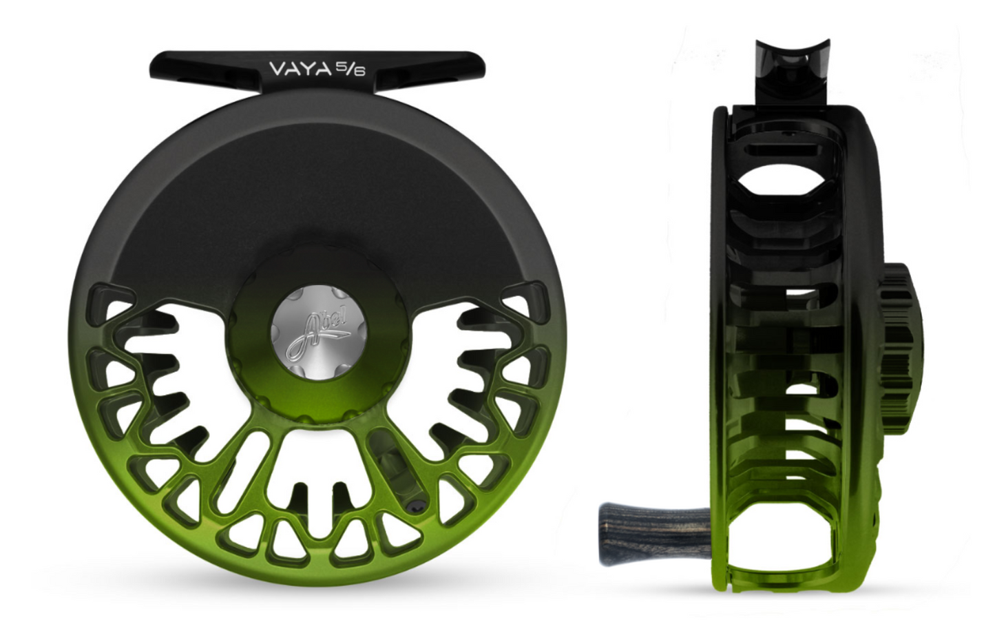 Abel Vaya 5/6 Reel Black Green Fade
