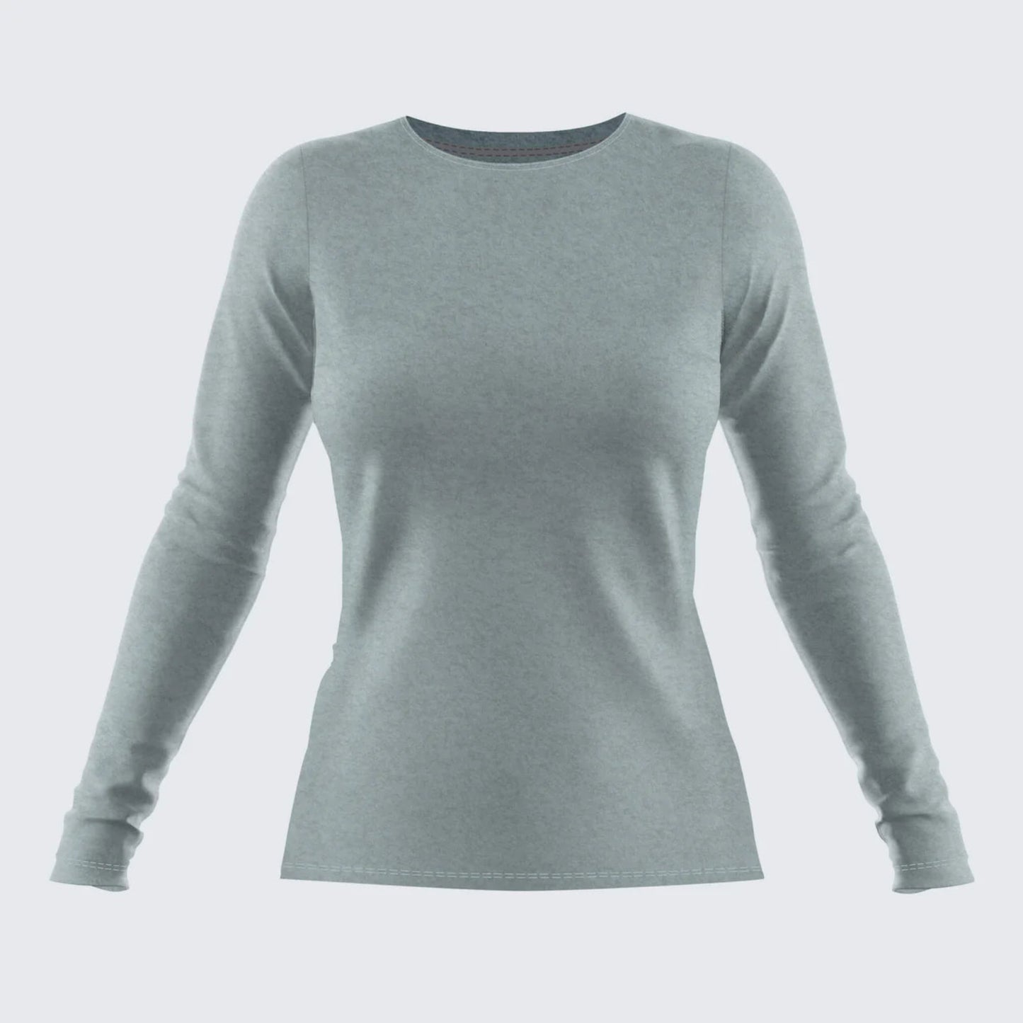 Women's Aspect Drirelease Long Sleeve Tee in Juniper green color - lightweight outdoor shirt