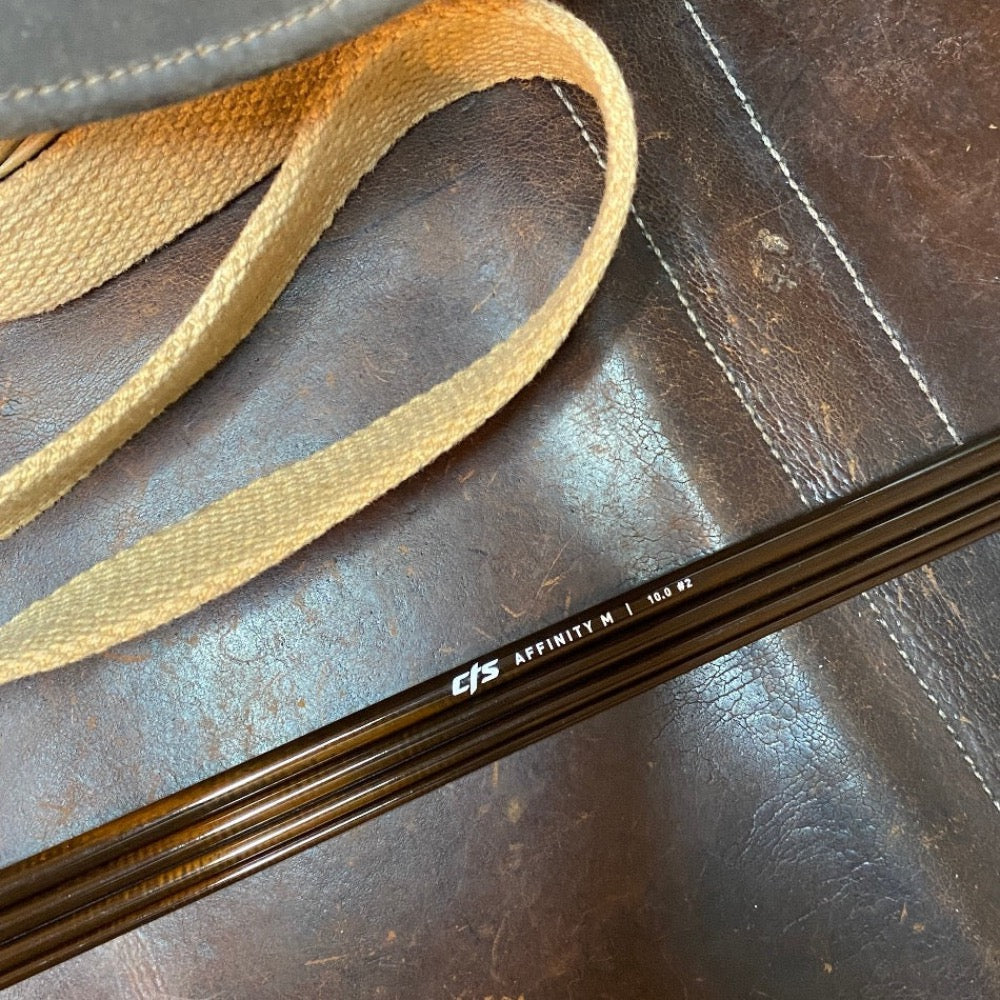 Affinity M 10’ #2 4pc Chestnut - Fish On! Custom Rods 