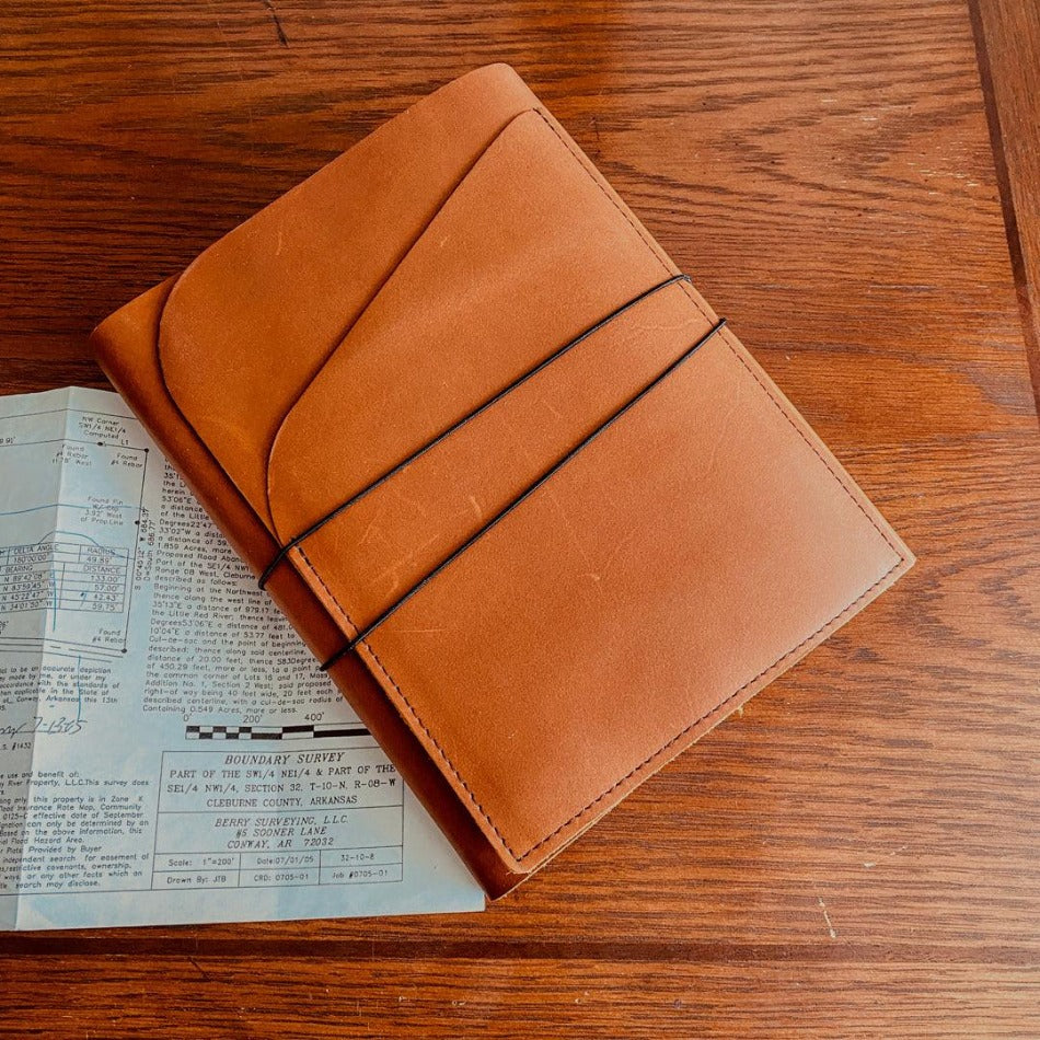 Moleskine Classic XL Leather Notebook Cover Limited - Fish On! Custom Rods