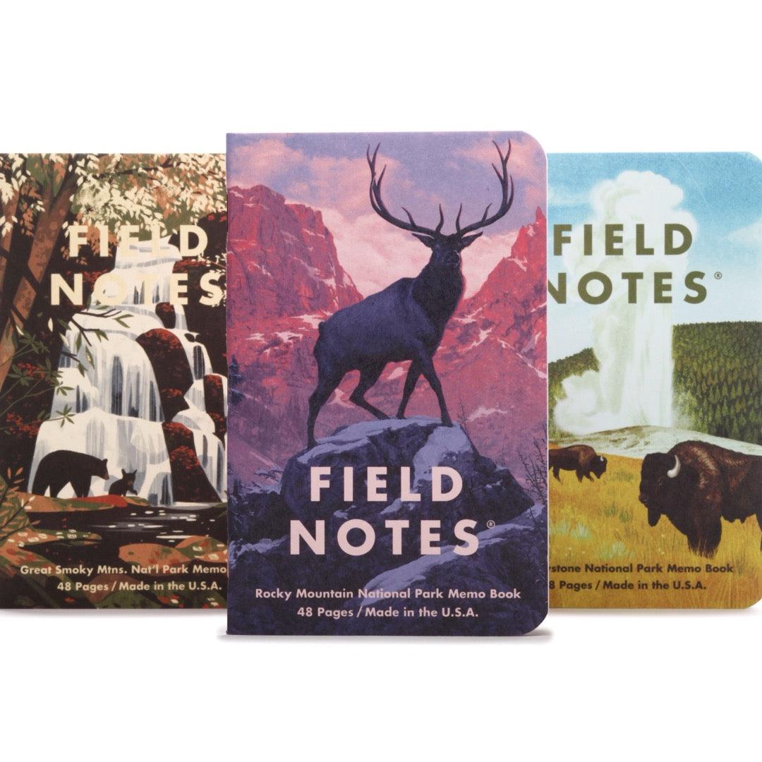 National Parks Series C 3-Pack - Rocky Mountains, Smoky Mountains, Yellowstone - Fish On! Custom Rods