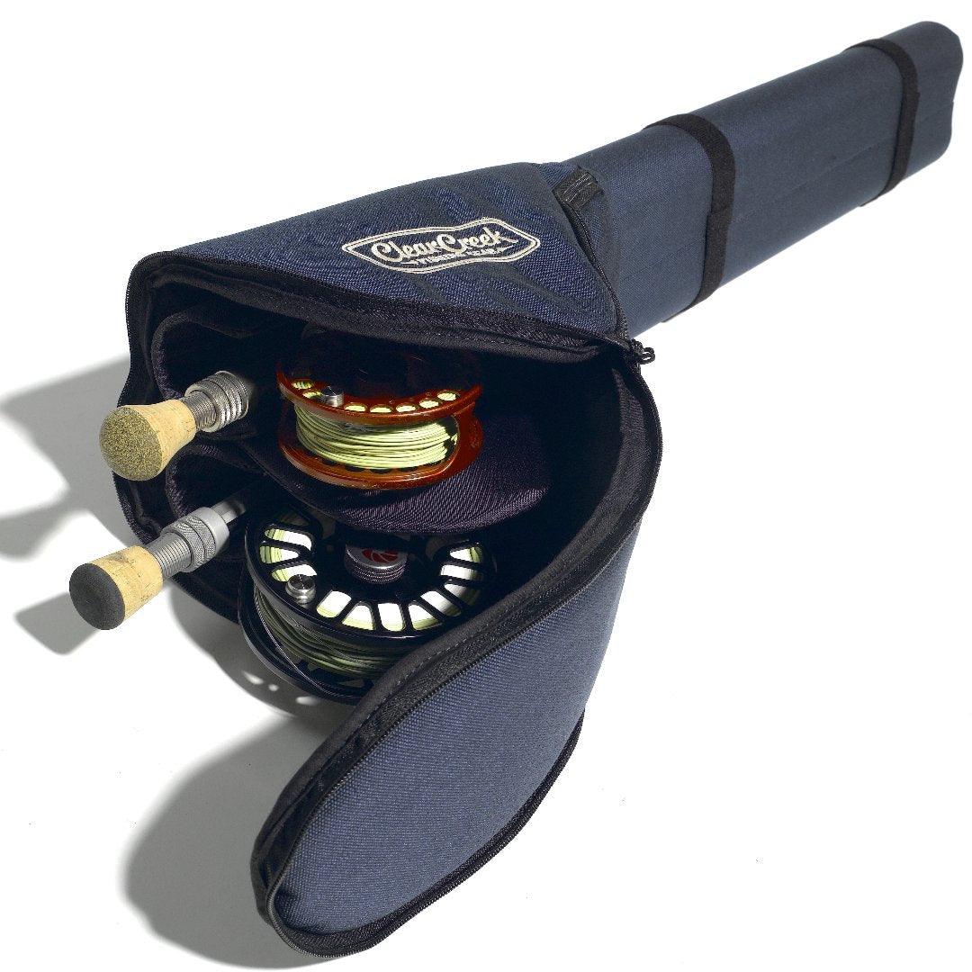 Premium Dual Rod & Reel Travel Case - Fish On! Custom Rods